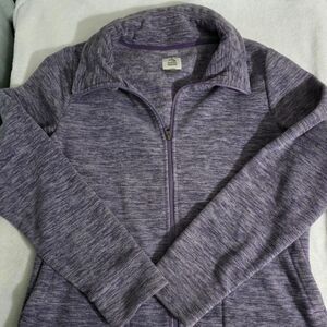 Alpine Design Women’s XL Purple Heather Full Zip Fleece Jacket